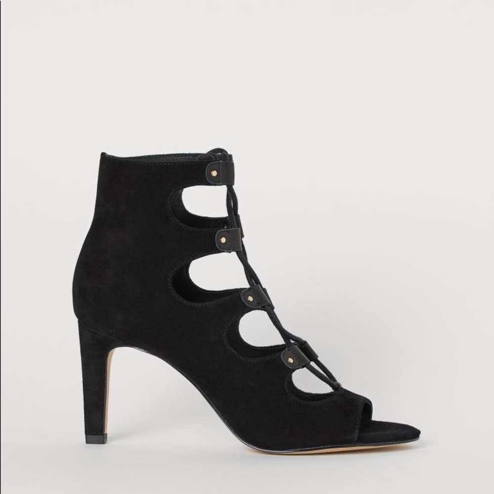 H&M Lace up heels